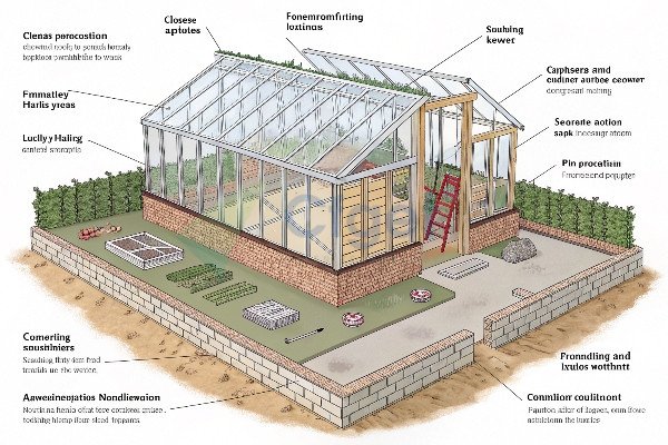 Step-by-Step Chinese Greenhouse Construction