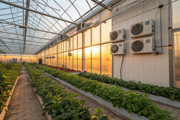 Greenhouse winter heating insulation system