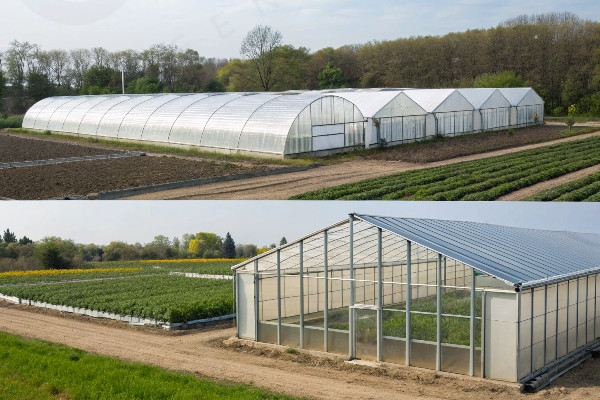 Commercial greenhouse types overview