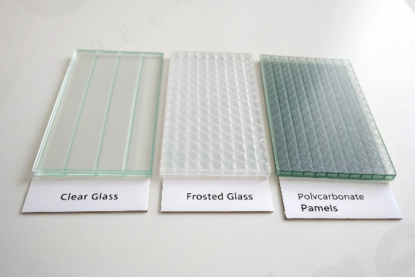 greenhouse glass types comparison