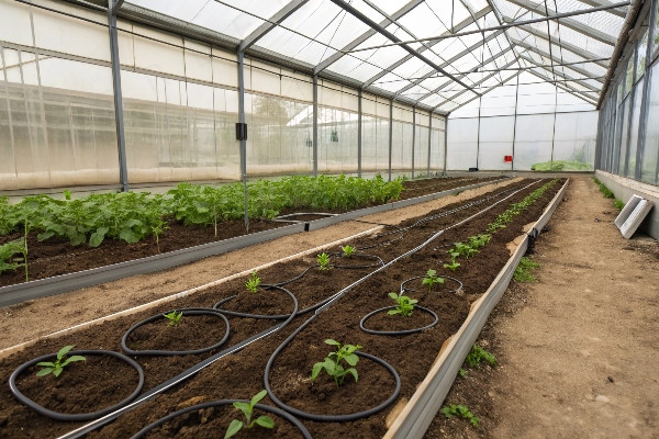 soil heat storage greenhouse system