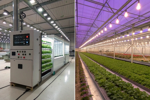 Light dep greenhouse vs indoor farm comparison