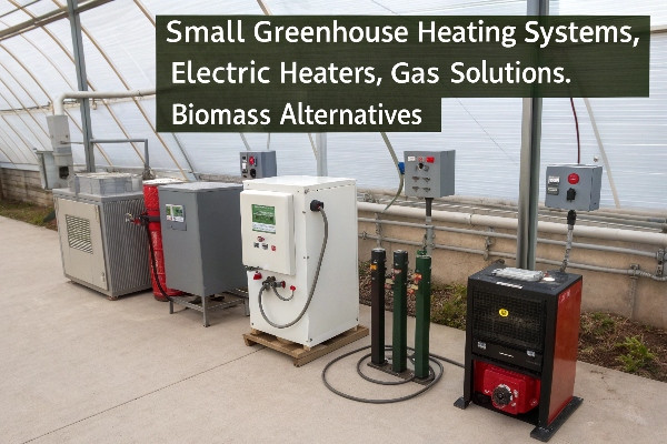 Small greenhouse heating systems comparison