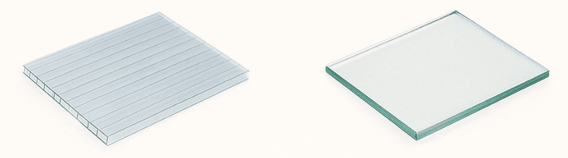 polycarbonate glass greenhouse covering comparison Polycarbonate vs glass greenhouse comparison