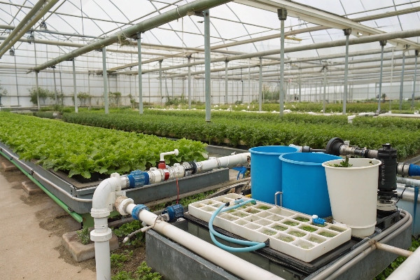 Hydroponic NFT and DWC systems