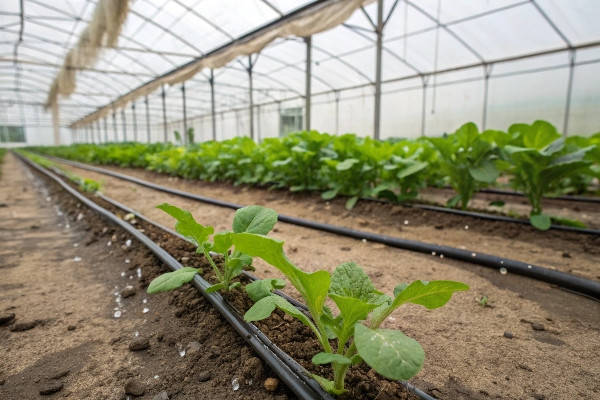 Drip irrigation system with micro-sprinkler tape