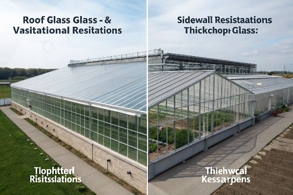 greenhouse glass location differences