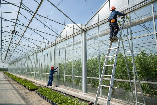 greenhouse glass maintenance guide