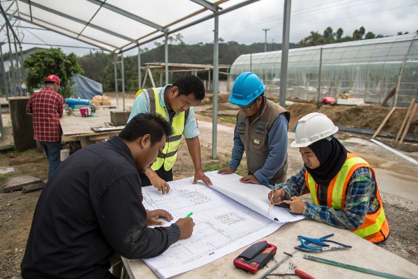 CFGET turnkey greenhouse project management