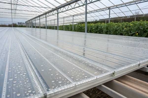 Polycarbonate anti-drip coating light transmission