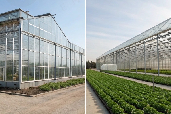 Greenhouse material lifespan comparison chart