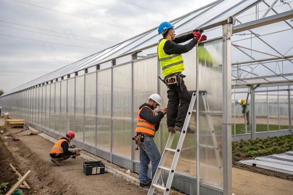 Greenhouse Installation Process