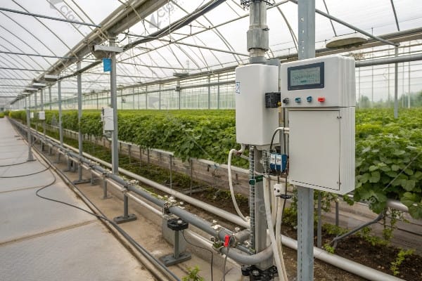 CO2 automation control loop sensors injection system