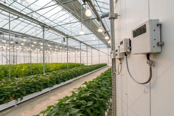 Greenhouse CO2 Safety Monitoring System CO2 safety monitoring system