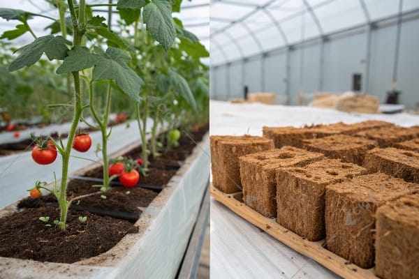 coco coir versus rockwool comparison