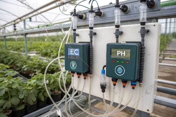 fertigation control system monitoring