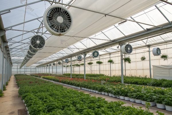 Greenhouse circulation fan system HAF system design guide