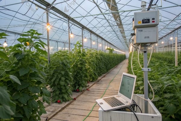 greenhouse sensor network data processing