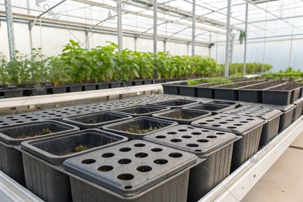 commercial grade growing trays features