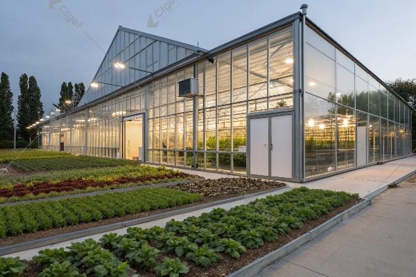 Specialty crop greenhouse with advanced environmental controls