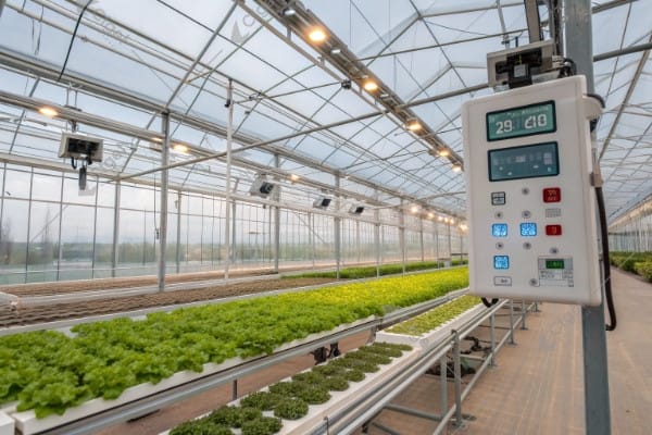 smart greenhouse control system digital automation automated greenhouse climate control