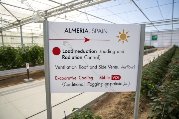 best cooling sequence tomato greenhouse Almería best cooling sequence tomato greenhouse Almería