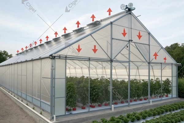 tomato greenhouse structure shading ventilation Almería tomato greenhouse structure shading ventilation Almería