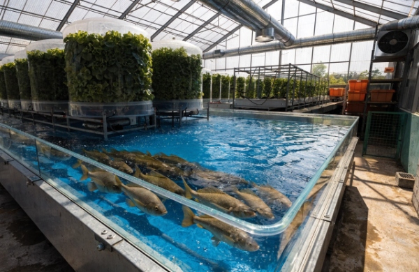 Aquaponics water quality dashboard with safe bands for DO, pH, temperature, TAN, nitrite, nitrate aquaponics water quality targets dashboard