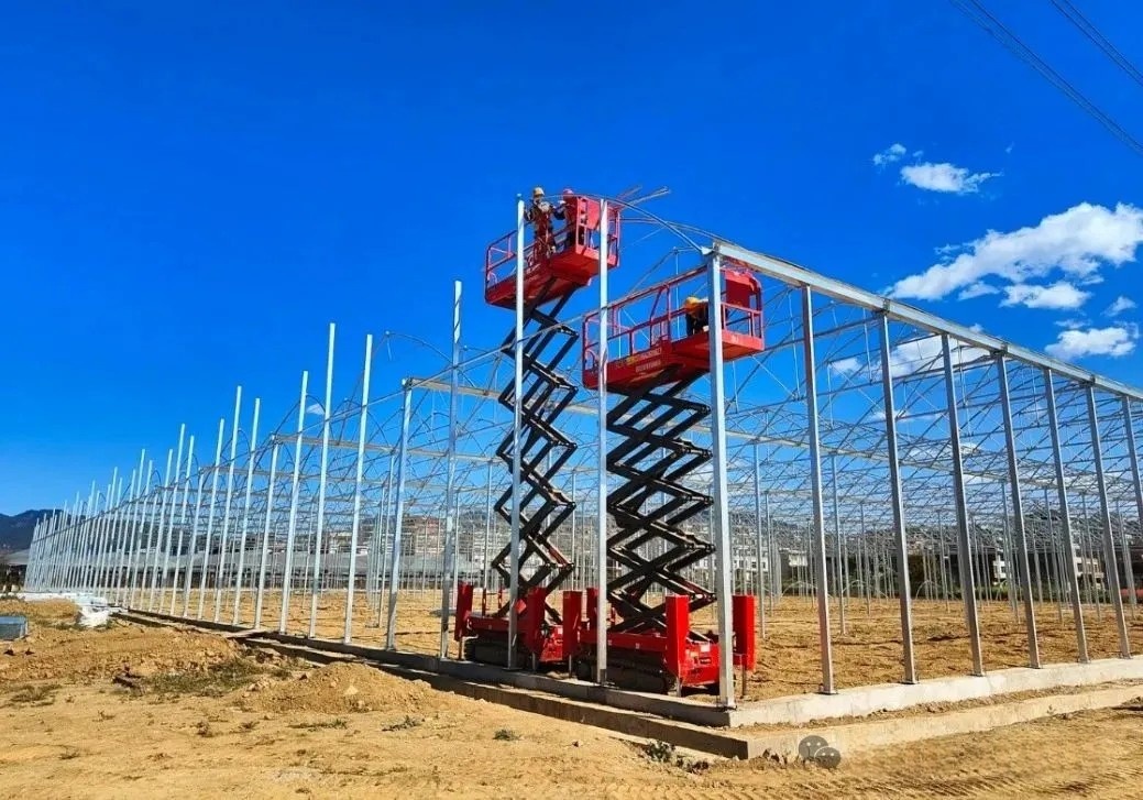 Projet de serre agricole de plus grande surface