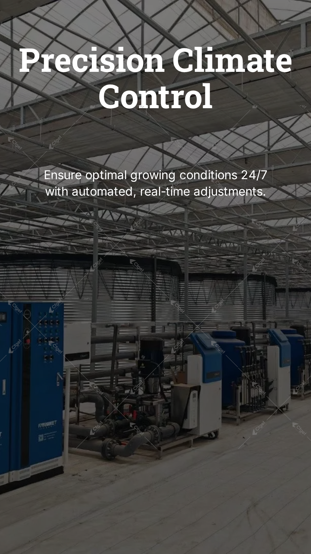 greenhouse climate system for cold climate greenhouse design