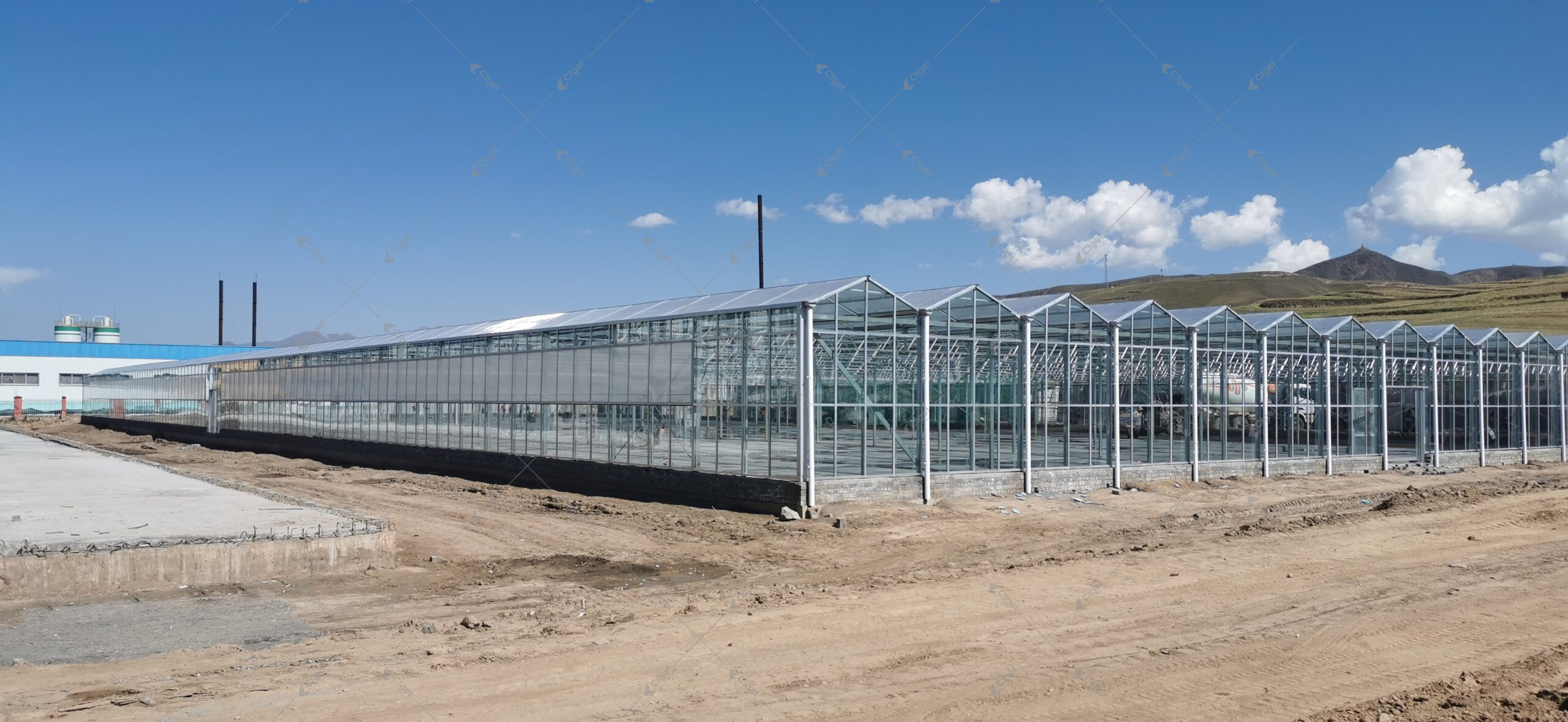 commercial greenhouse project cost planning image for Agricultural Greenhouse overview