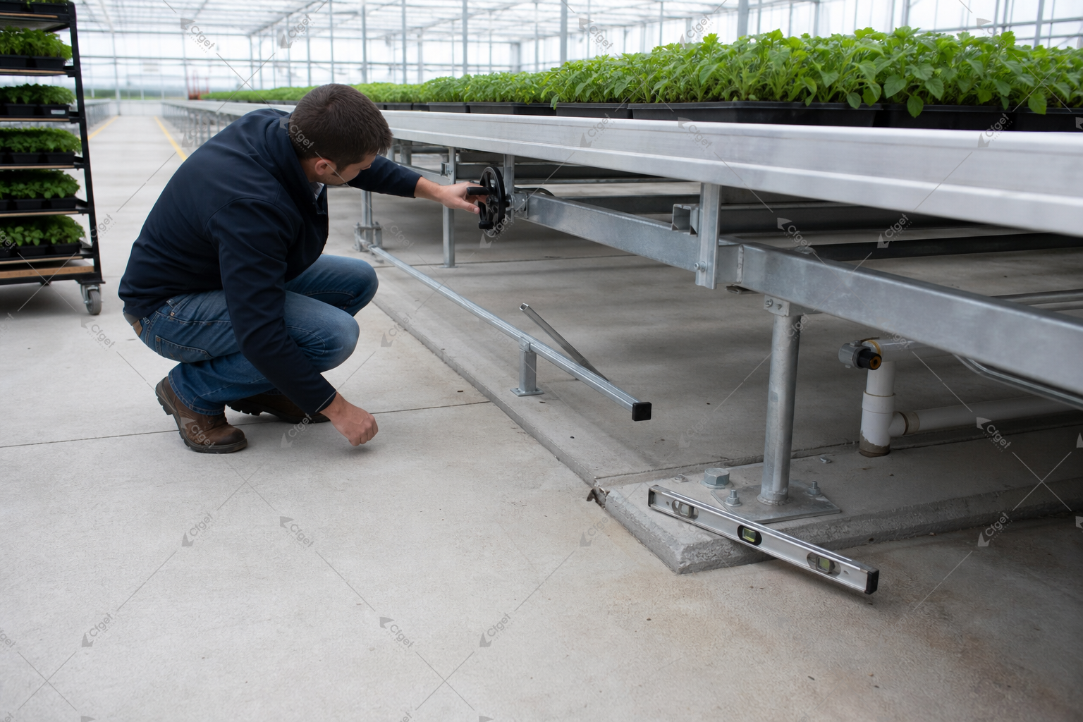 greenhouse supplier and RFQ planning image for Benches For Greenhouse detail