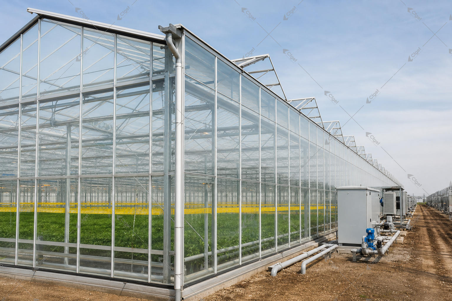 greenhouse supplier and RFQ planning image for Building A Glass Greenhouse detail
