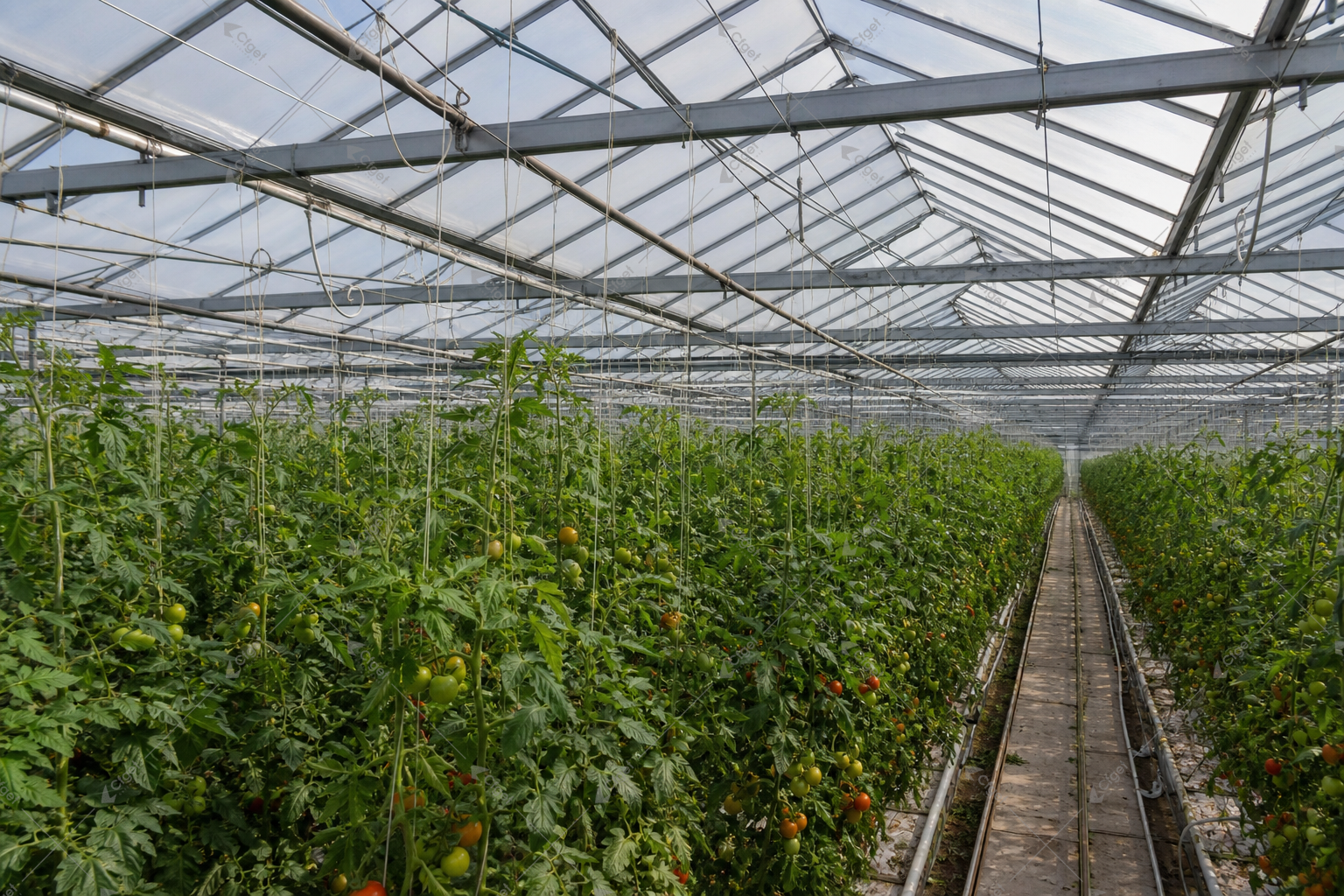 greenhouse supplier and RFQ planning image for diffuse glass greenhouse overview