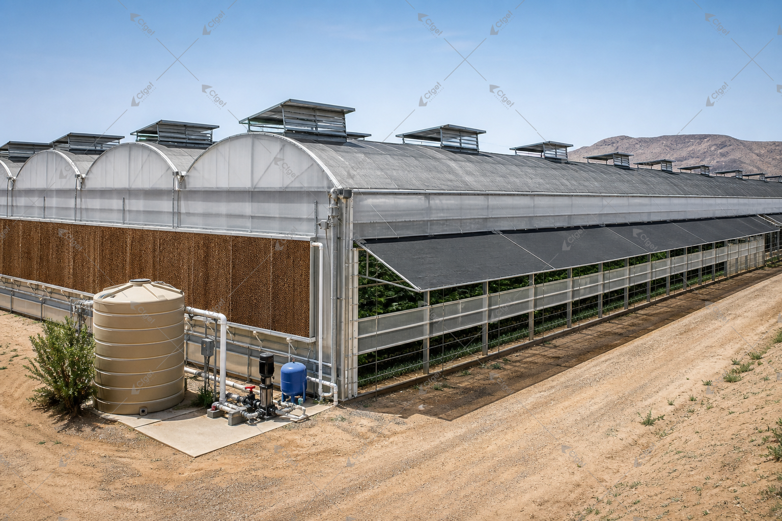 greenhouse supplier and RFQ planning image for greenhouse cooling system for hot climates overview