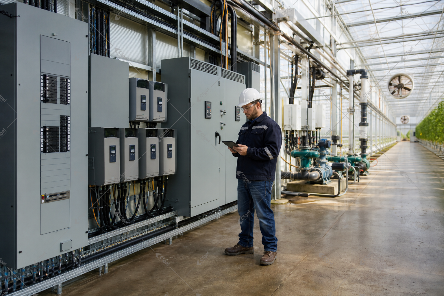 Greenhouse project image showing the kind of scope details buyers should confirm before evaluating greenhouse electrical load planning. greenhouse project planning image for greenhouse electrical load planning overview